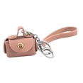 thumbnail image 1 of Bolso en forma de llavero Titular de la llave Auricular Bolsa de almacenamiento Muñequera Llavero Bolsa Llave Colgante Decoración Delicado para regalo Rosado Salvador titular de la clave, 1 of 10