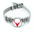 thumbnail image 1 of Festival de Navidad de Elk Avatar Rojo Pulsera pulsera pulsera de cristal amor pulsera ajustable, 1 of 2