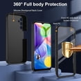 thumbnail image 3 of Funda Hensinple para Samsung A14 5G, 360°, a prueba de golpes con protector de pantalla, 3 of 7