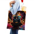 thumbnail image 4 of Doctor Strange Bolso de tela con estampado de lienzo para mujer, bolsa de compras reutilizable y estética, con cremallera interior, regalo para mujer,40*40cm., 4 of 6