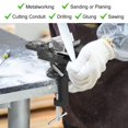 thumbnail image 2 of Housolution Universal Table Vise 3 Inch, 360&deg;Swivel Base Bench Clamp Home Vise Clamp-On Vise Repair Tool Portable Work, 2 of 9