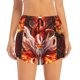 thumbnail image 2 of Balery Red Leaf Flame Fox Pantalones cortos deportivos para mujer con forro y dos bolsillos, elásticos, para entrenamiento, gimnasio, yoga-X-Large, 2 of 7
