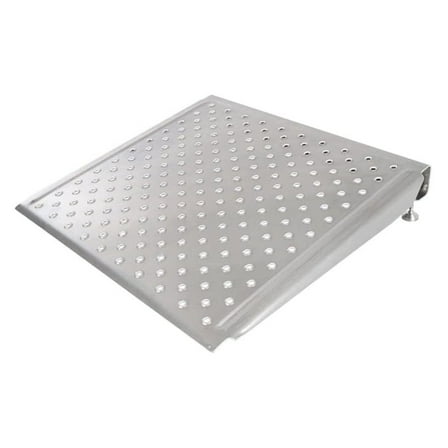 4" High Aluminum Adjustable Threshold Ramp - 24" L x 36" W