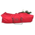 thumbnail image 1 of Northlight 7.5' Red and Green Rolling Artificial Christmas Tree Storage Bag, 1 of 4