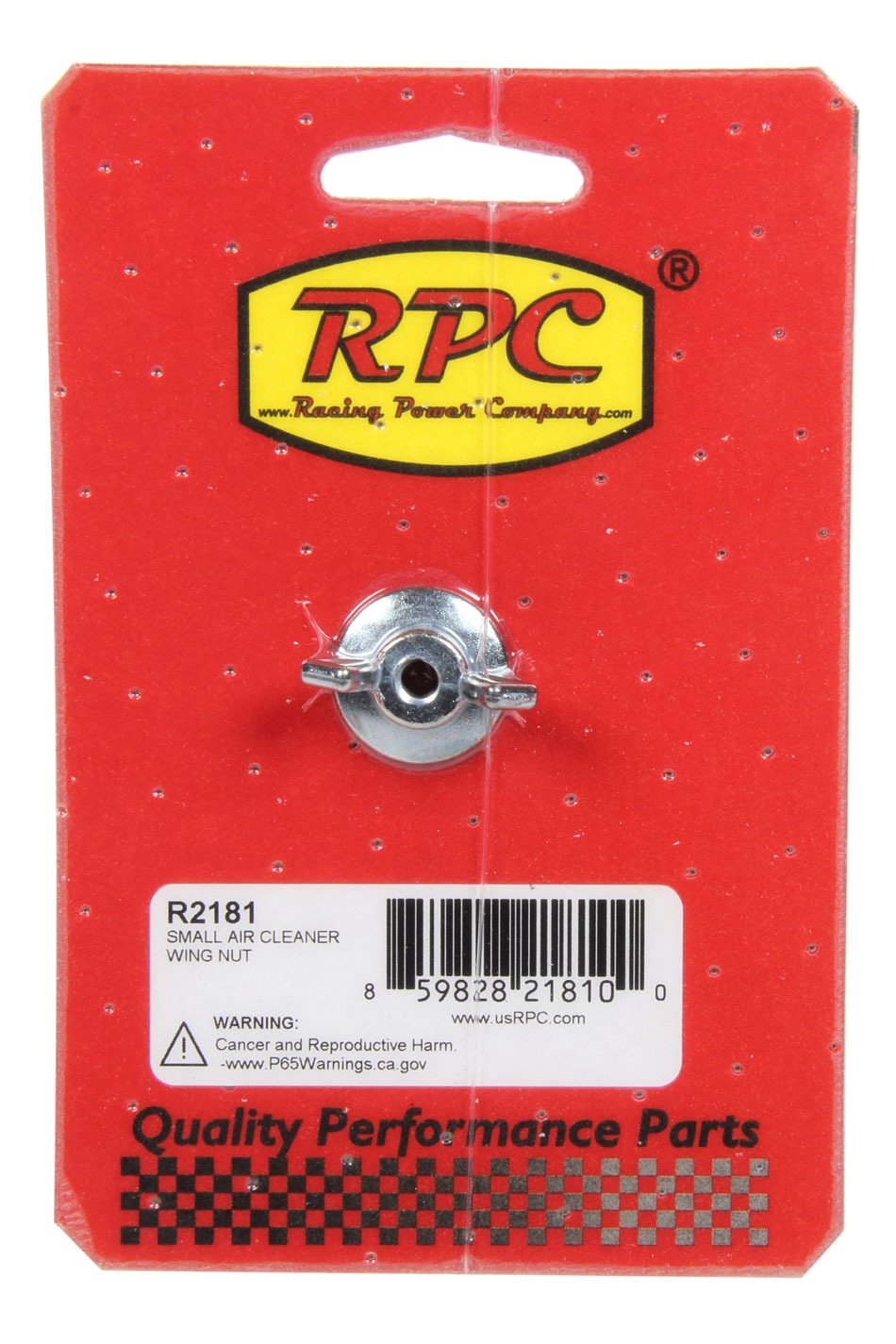 Racing Power R2181 SMALL AIR CLEANER WING NUT