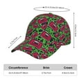 thumbnail image 5 of Xecao Graffiti Tape for Baseball Cap: Unisex, crafted from classic polyester twill fabric, featuring a soft unconstructed design, 5 of 5