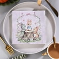 thumbnail image 6 of Oioii 20PCS Rabbit-Themed Colorful Paper Napkins, Disposable Festive Table Napkins, Cute Bunny Print Napkins, for Birthday Parties Easter Celebrations Easter Table Decoration,Pink, 6 of 6