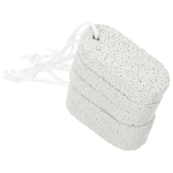 LULULION 5Pcs Teeth Grinding Toy Volcanic Rock Light Grey for Hamsters and Rabbits