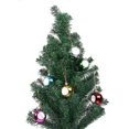 thumbnail image 4 of Bola de árbol de Navidad colgante de 6/8 cm para colgar en blanco, para sublimación, decoración de fiestas navideñas en casa, para impresión de fotografías por transferencia térmica, 4 of 5