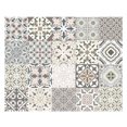 thumbnail image 3 of 20 piezas autoadhesivas de azulejos diagonales para suelo pegatinas de pared (ET105 20x20cm), 3 of 4