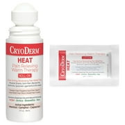 Combo Package Heat-Warm Therapy 3 oz Roll-On & 12 Packets