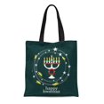 thumbnail image 1 of POGLIP Canvas Tote Bag Green Creative Abstract for Happy Kwanzaa Nice and Beautiful Durable Reusable Shopping Shoulder Grocery Bag, 1 of 1