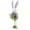 Green, variant on Fasiaou Large Flower Bunny Figurine Easter Ornament for Home Desktop and Shelf Decoration Displays,Pink
