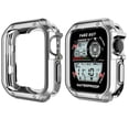 thumbnail image 2 of ALMNVO TPU Cover for Apple Watch Case 38mm 44 mm 40mm 42mm 41mm 45mm , Soft Screen Protector Sport Accessories Case for Apple Watch Series 3 2 7 6 5 4 SE, 2 of 8