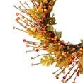 thumbnail image 6 of Northlight Multi-color Berries and Leaves Fall Harvest Artificial Plant & Flower Wreath 3", 6 of 11