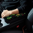 thumbnail image 6 of Alien Soft Comfortable Furry Printed Car Armrest Mat Armrest Cover Car Armrest Pad Armrest Accessories 12.5x8.2 Inch, 6 of 6