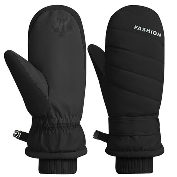 1pair Thermals Insulated Snow Gloves Cold Environment Outdoor Cycling Mittens