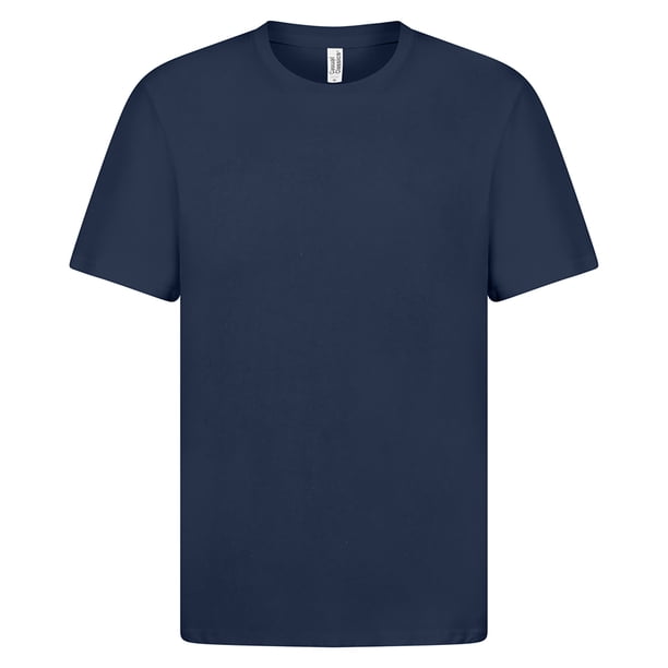 Casual Classics - Camiseta de algodón premium para hombre (Azul marino)