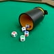 thumbnail image 3 of Cubilete Forrado Diversiones Bago Con 5 dados de poker Forrado, 3 of 4