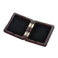 thumbnail image 3 of Graflsoa Handcrafted Maroon Wooden Bassoon Reed Case with Magnetic Locks, Holds 3 Reeds, French Bevel Edge Design, Compact & Portable (Reeds Not Included), 3 of 7