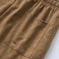 thumbnail image 3 of Bcfgryg Men's Summer Fashion Loose Casual Sports Beach Five Shorts Men's Shorts For Swimming Brown XL, 3 of 5