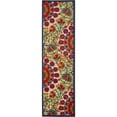 thumbnail image 3 of Nourison Aloha Indoor/Outdoor Contemporary Botanical Red/Multi 2' x 6' Area Rug, (6' Runner), 3 of 10