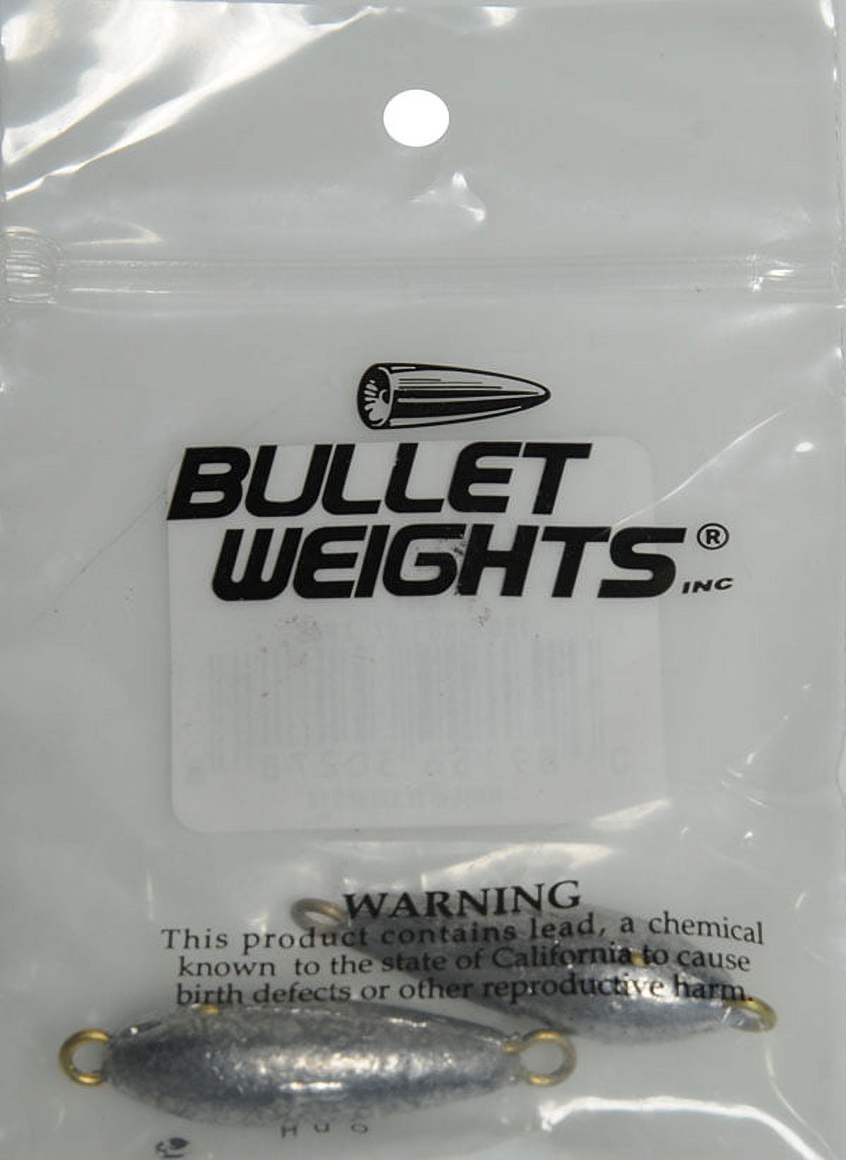 (2 pack) Bullet Weights® Trolling Sinker 1 Oz., 2 sinkers