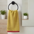 thumbnail image 2 of REGALWOVEN 2 Pack Cotton Soft Hand Towels, Solid Absorbent Durable Hand Towel for Bathroom, Spa, Gym, Kitchen Yellow 29" x 13", 2 of 6