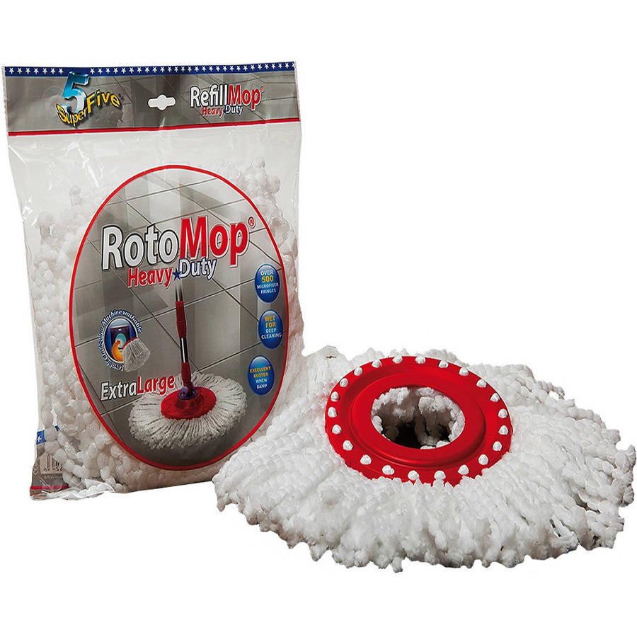 SuperFive RotoMop Heavy Duty Extra Large Mop Refill