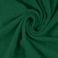 thumbnail image 5 of Olyvenn Womens Eyelet T-Shirt Long Sleeve Crew Neck Shirts Casual Basic Tops Tee Shirts Winter Spring Tops 2025 Fashion Green 8, 5 of 5