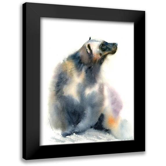 Shefranov, Olga 20x24 Black Modern Framed Museum Art Print Titled - Cold Shoulder