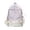 Purple, variant on WAYUTE Backpack for Kids Lace Trim Star Print School Backpacks for Teen Girls Lightweight Side Water Bottle Pocket Bookbag Casual School Activities