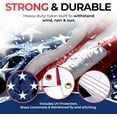 thumbnail image 5 of Fvieon 3' x 5' Heavy-Duty Polyester American Outdoor Flag,Premium US Flag 3X5 Heavy Duty Outdoor with Embroidered Stars and Sewn Stripes., 5 of 8