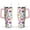 Pink-10, variant on 40oz Pioneer Tumbler with Handle Lid and Straw,Colorful Floral Tumblers Gifts for Women Girls Men Adults（Pink）