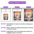 thumbnail image 5 of Mummy Brittany Spaniel Happy Halloween with Pumpkins Bats Spooky Fun Cozy Sherpa Blanket Brittany Dog Lover Gifts Idea Warm Soft Throw Blanket - 00019, 5 of 5