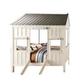thumbnail image 3 of Loft Bed (Twin), Espresso - Pine Wood, MDF, Plywood Espresso (Root Beer), 3 of 3