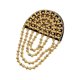 thumbnail image 1 of Fashionable Tassels Shoulder Epaulettes Stylish Unique Shoulder Embellishments for Men and Women Costume Silver, 1 of 4