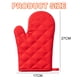 thumbnail image 2 of Juego de manoplas para horno resistentes al calor, agarraderas de agarre para sartenes calientes y horno, par de manoplas de cocina, guante para hornear, 2 uds., 27*17cm, 2 of 5