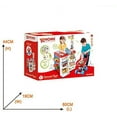 thumbnail image 2 of Supermarket Play Set with Shopping Cart for Kids, Cash Register Toddlers Age +3 by Mundo Toys., 2 of 7