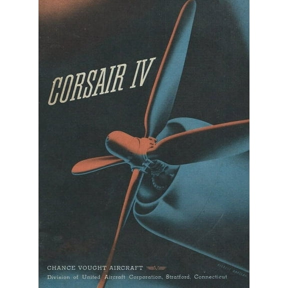 Chance Vought Corsair IV Fighter Airplane Operator Manual F4U, (Paperback)