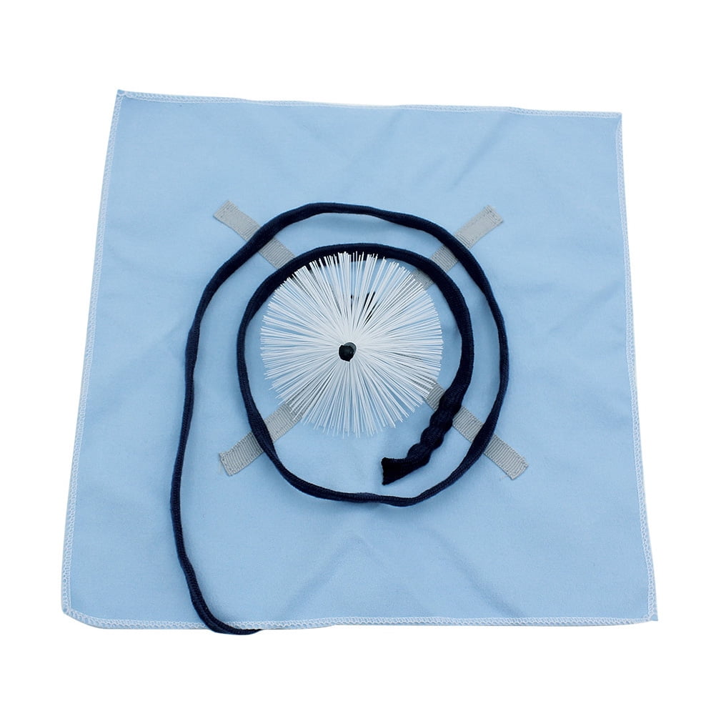 Saxophone Swab Alto Sax Cleaning Brush Pull Through Cloth Cleaning Tool