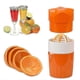 thumbnail image 1 of Citrus Juicer Lemon Squeezer, Manual Hand Juicer With Strainer And Container, For Lemon,orange,lime,citrus(orange Color), 1 of 5