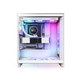 thumbnail image 6 of KRAKEN ELITE RGB 360 WHITE AIO LIQUID COOLER WITH IPS LCD & STATIC PRESSURE FANS Intel Socket LGA 1851, 1700 & 1200/115X AMD Socket AM5, AM4, 6 of 8