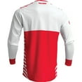 thumbnail image 2 of Thor 2024 Hallman Differ Slice Offroad Motocross Dirt Bike Jersey - White/Red - XX-Large, 2 of 3