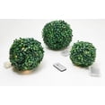 thumbnail image 2 of Ultimate Innovations Set of 3 Lighted Boxwood Spheres, 2 of 4