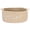 Meow-Beige, variant on Sea Team Pet Toy Storage Basket with Handles, 16.5 x 11 x 7 Inches, 4.4 Gallons Large Cotton Rope Storage Bin, Shelf Basket, Organizer for Cat, Dog Chew Toys, Foods, Flaxen & Black Paws