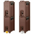 thumbnail image 1 of Costway 4 PCS Insulated Beverage Server/Dispenser 5 Gallon Hot & Cold Drinks with Handles Coffee, 1 of 9