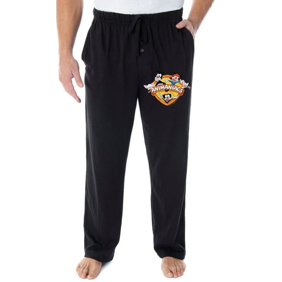 Animaniacs Men's Wakko Yakko Dot Pinky And The Brain Loungewear Pajama Pants