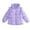 Purple, variant on TAIAOJING Bomber Down Puffer Jacket for Girls Boys Winter Coats Kids Toddler Baby Boys Girls Solid Padded Winter Warm Clothes Coat Fall Winter Outerwear Parka 2-3 Years