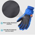 thumbnail image 3 of Guantes de esquí de invierno a prueba de viento para niños, guantes de deportes al aire libre de invierno L, 3 of 4